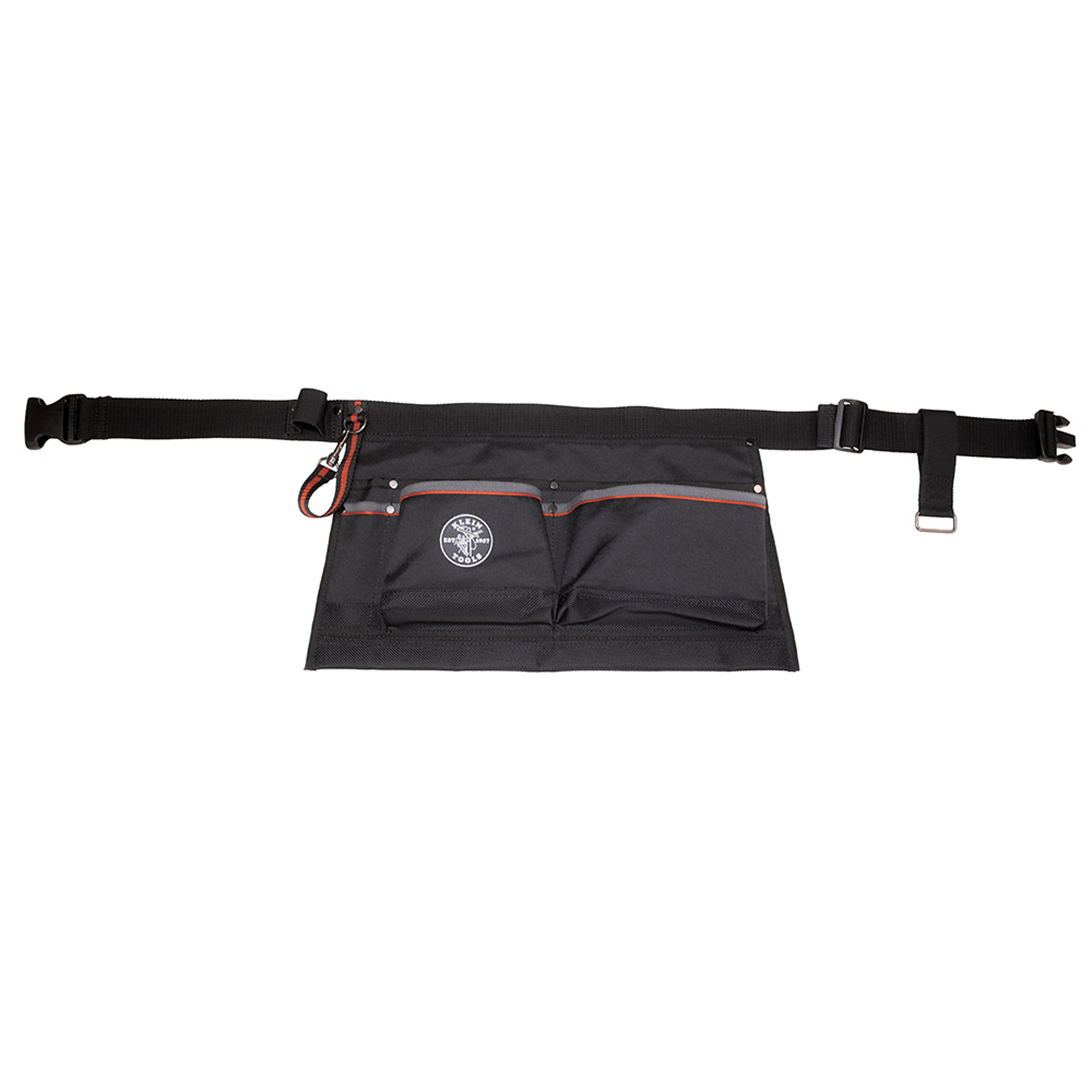 Klein Tools, Tradesman Pro Tool Pouch Apron, Color Black, Pockets (qty.) 6 Material Other, Model# 5244